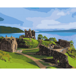 Art&Craft "Замок Аркарт. Шотландия" 40х50 см 11237-AC