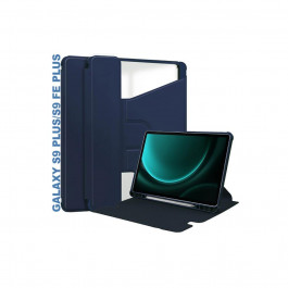 BeCover Чохол 360° для Samsung Galaxy Tab S9 Plus SM-X810/S9 FE Plus SM-X610 12.4" Deep Blue (710399)