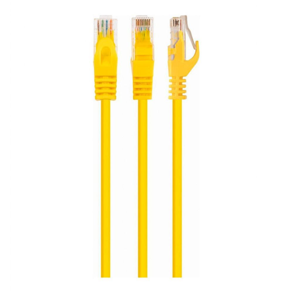 Cablexpert UTP Cat.6 1.5m Yellow (PP6U-1.5M/Y) - зображення 1
