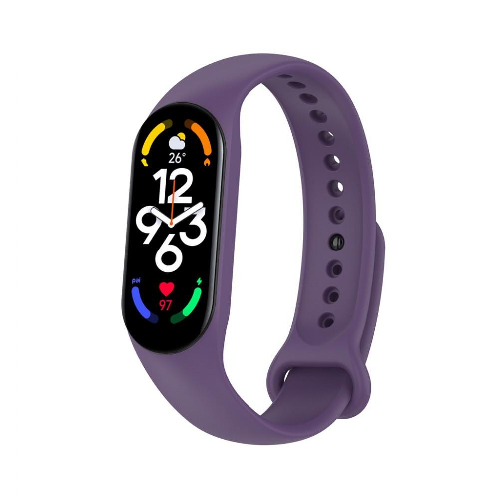 BeCover Силіконовий ремінець  для Xiaomi Mi Smart Band 7 Purple (707484) - зображення 1