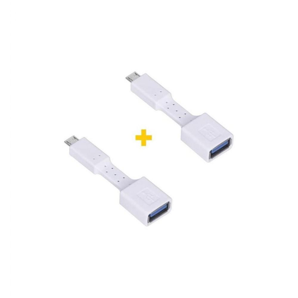 XoKo AC-110 USB - MicroUSB с кабелем белый (XK-AC110-WH) - зображення 1