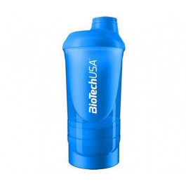 BiotechUSA Wave+ Shaker 600ml / cyan