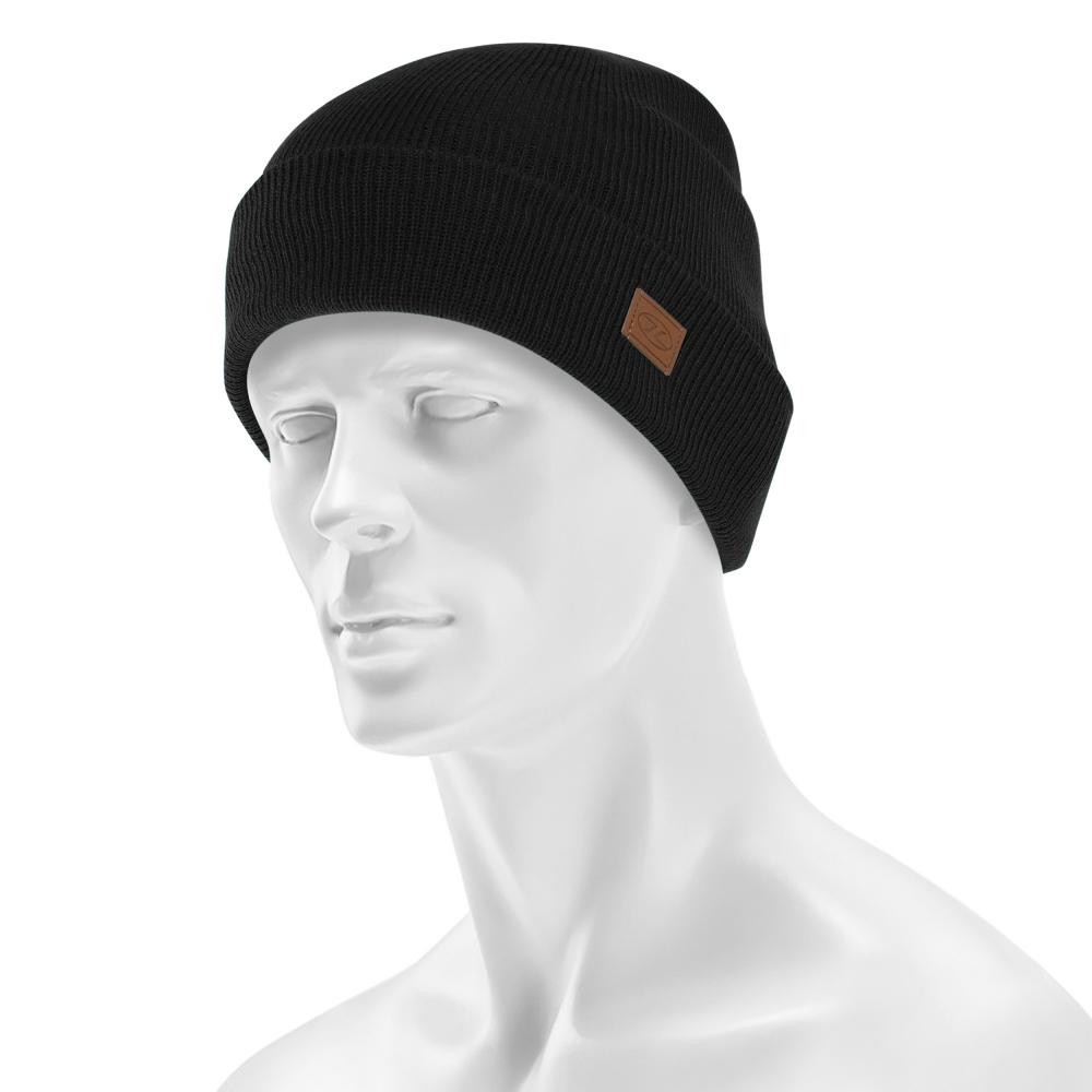 Highlander шапка  Outdoor Thinsulate Ski Hat - Black - зображення 1