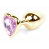 Boss Of Toys Exclusivity Jewellery Gold Heart Plug, золота (5903661800529) - зображення 1