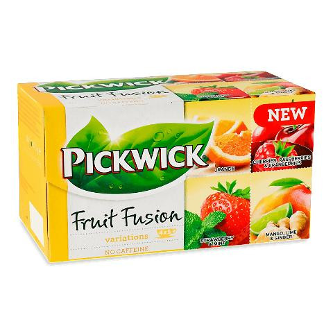 Pickwick Напій фруктово-трав'яний  Асорті 2х5х2г + 2х5х1,75 г, 37,5 г (8711000684108) - зображення 1