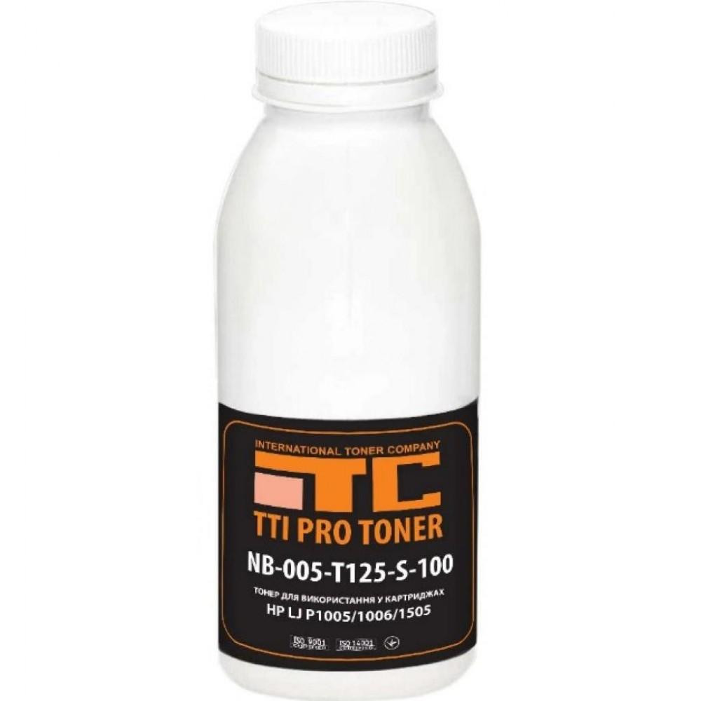 TTI Тонер HP LJ P1005/1006/1505, 100г Black (NB-005-T125-S-100) - зображення 1