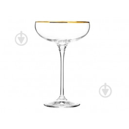 Krosno Набір бокалів для шампанського HARMONI Gold 240 мл 6 шт. (575024)