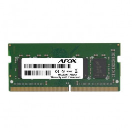 AFOX 4 GB SO-DIMM DDR3 1600 MHz (AFSD34BN1P)