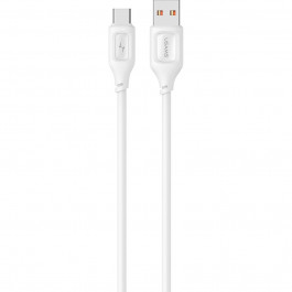 USAMS US-SJ619 USB Type-C Charging Data Cable 1m White (SJ619USB02)