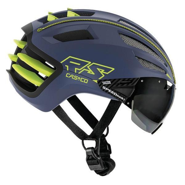 Casco SPEEDairo 2 RS / розмір M 54-59, blue-neon yellow (04.1575 M) - зображення 1