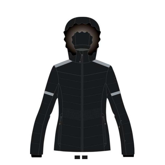 Astrolabio Куртка жіноча (2023) S Чорний - зображення 1