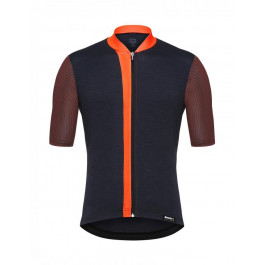 Santini веломайка чоловіча S9 S/S jersey ORIGINE design, Full Zip (2019) M Чорний