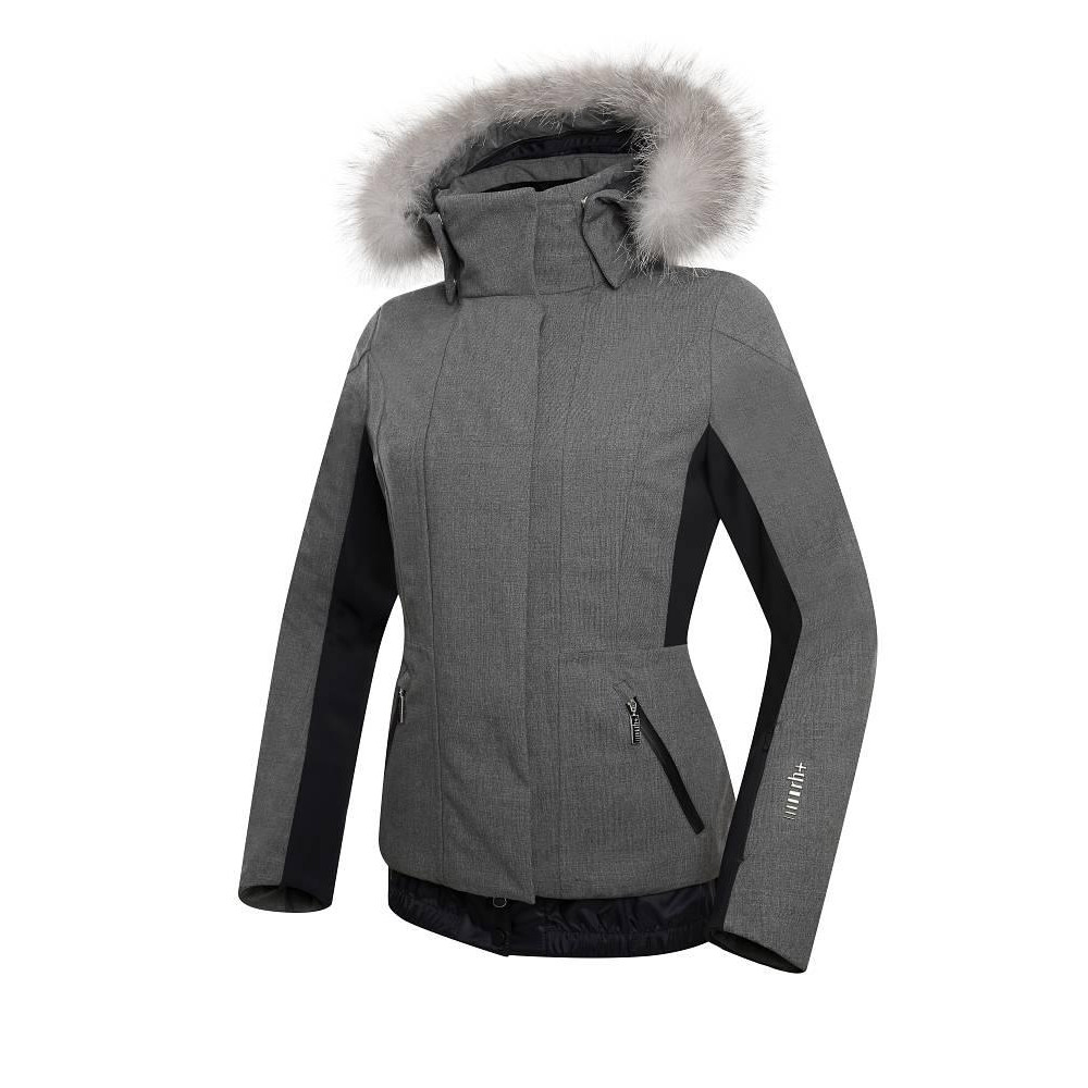 Zerorh+ Jackie KR Fur W Jacket Melange Grey-Black (2020) S - зображення 1