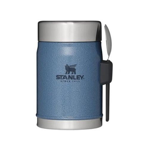 Stanley Classic Legendary Food Jar + Spork 0.4 л Hammertone Lake (10-09382-081) - зображення 1