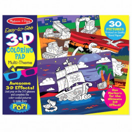 Melissa&Doug 3D раскраска по точкам Melissa & Doug для мальчиков (MD9964)