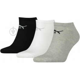 PUMA Набір шкарпеток  Sneaker-V 88749704 43/46 grey-white-black 3 пари (8713537680394)