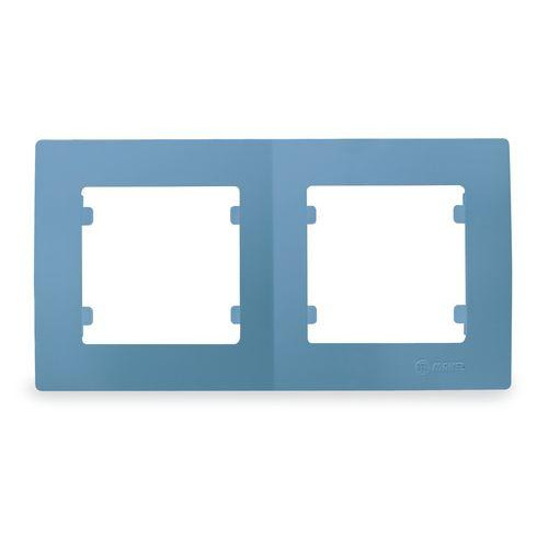 MAKEL Рамка 2-постовая синяя (32092702) - зображення 1