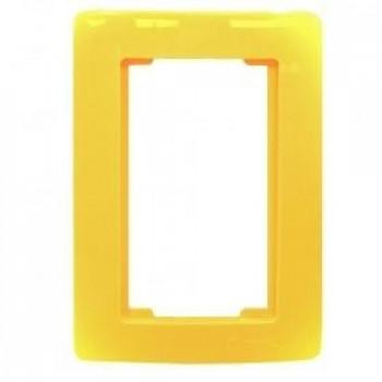 MAKEL Рамка для розетки 2-постовая желтый (32074710) - зображення 1