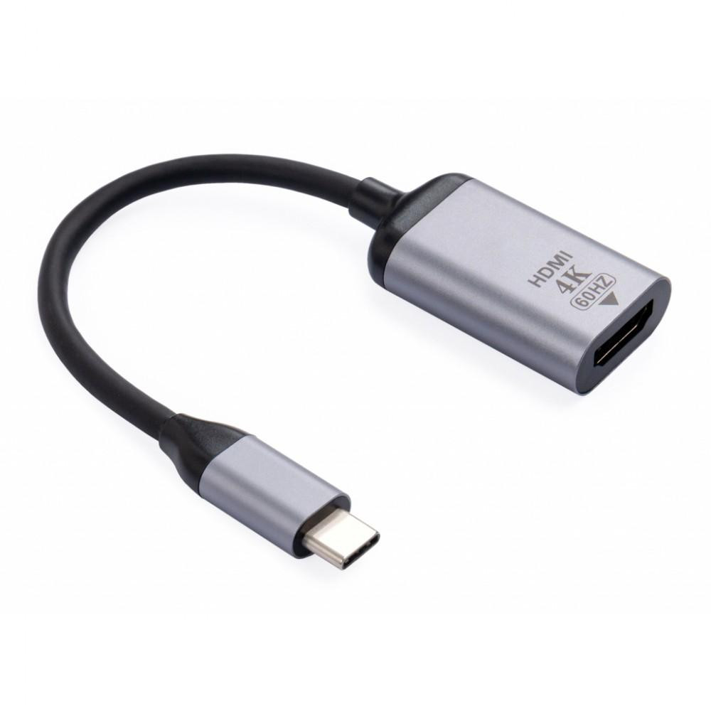 Vinga USB-C - HDMI Black (VCPATCHDMI2) - зображення 1
