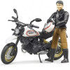 Bruder Набор: Игрушка - фигурка человека с мотоциклом (63051) - зображення 1