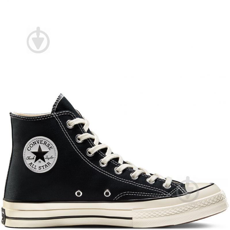 Converse Кеды  Chuck 70 Hi 162050C 46 (11.5) 30 см Черные (888755658581) - зображення 1