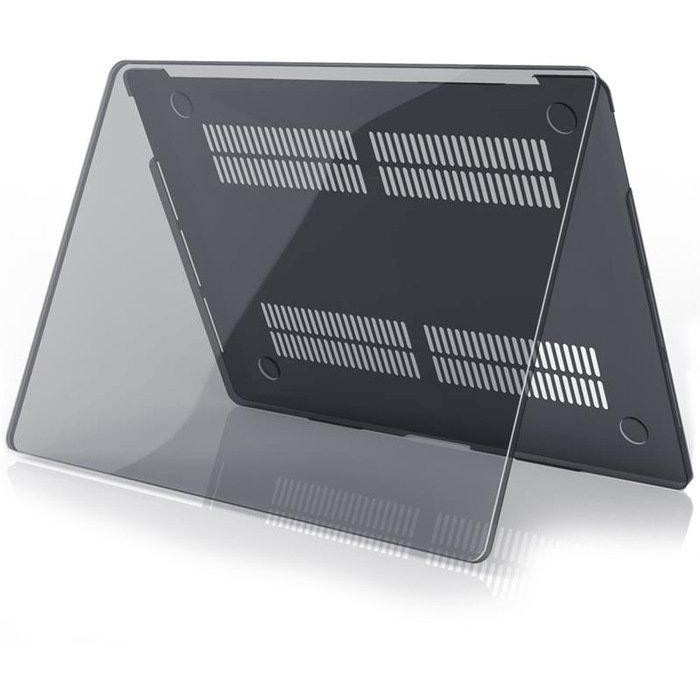 COTEetCI Universal PC Case Transparent Black for MacBook Pro 13" 2020 (MB1021-TB) - зображення 1