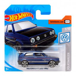 Hot Wheels Volkswagen Golf MK2 Volkswagen FYF76 Dark Blue