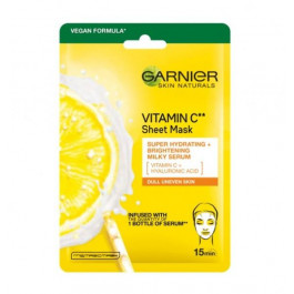 Garnier Тканинна маска для обличчя  Skin Naturals Vitamin C, 28 г