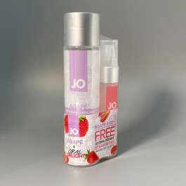 System JO GWP - Agape 120 ml & Oral Delight - Strawberry 30 мл (SO6770)