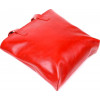 SHVIGEL Яскрава жіноча сумка-шоппер із натуральної шкіри червоного кольору  (16366) - зображення 6