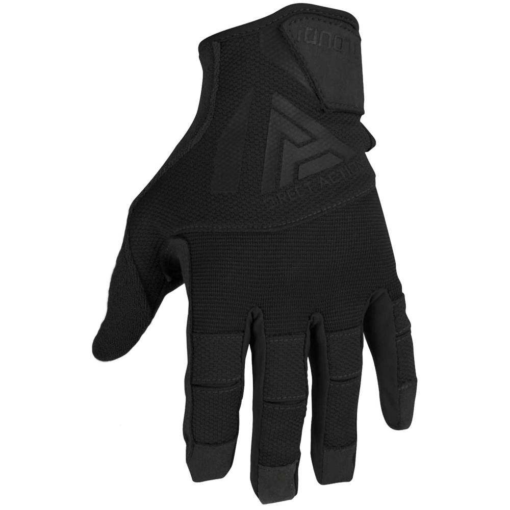 Direct Action Hard Gloves Black (19505_GL-HARD-PES-BLK) - зображення 1