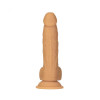 Addiction Dual Density Silicone Dildo Caramel 8 (SO8243) - зображення 2