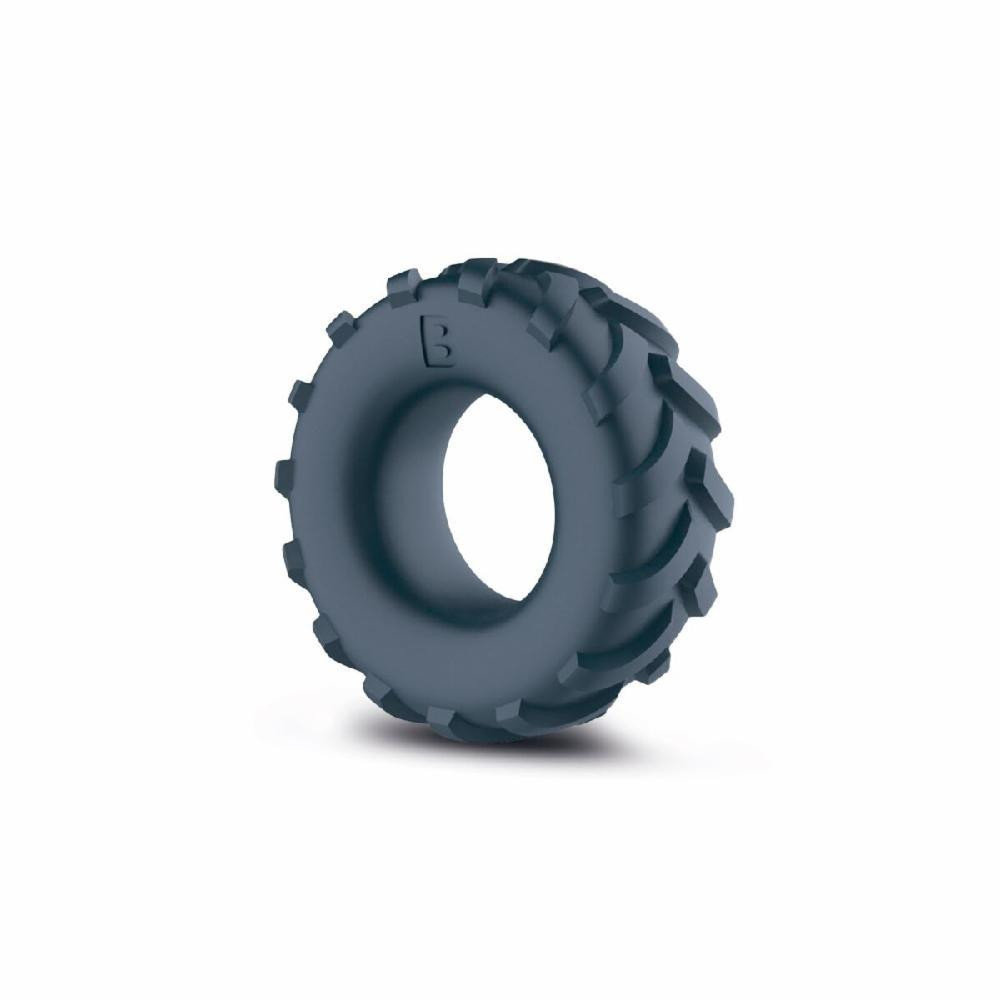 Boners Tire Cock Ring - Grey (SO8848) - зображення 1