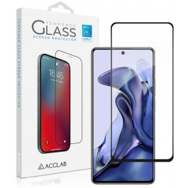 ACCLAB Защитное стекло  Full Glue для Xiaomi 11T Pro Black (1283126518713)