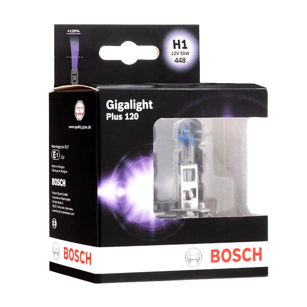 Bosch H1 GigaLight +120% комплект 2шт. (1987301105) - зображення 1