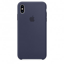 Apple iPhone XS Silicone Case - Midnight Blue (MRW92)