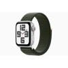 Apple Watch SE 2 GPS 40mm Silver Aluminum Case w. Cypress Sport Loop (MRTT3+MT573) - зображення 1