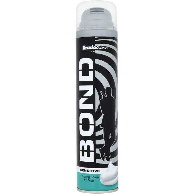 Bradoline Піна для гоління  Bond Sensitive 300 мл (5997001717219) - зображення 1