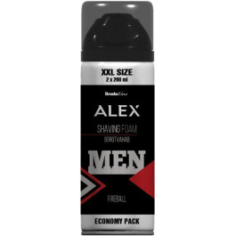 Bradoline Піна для гоління  Alex XXL Fireball 400 мл (5997001717332)