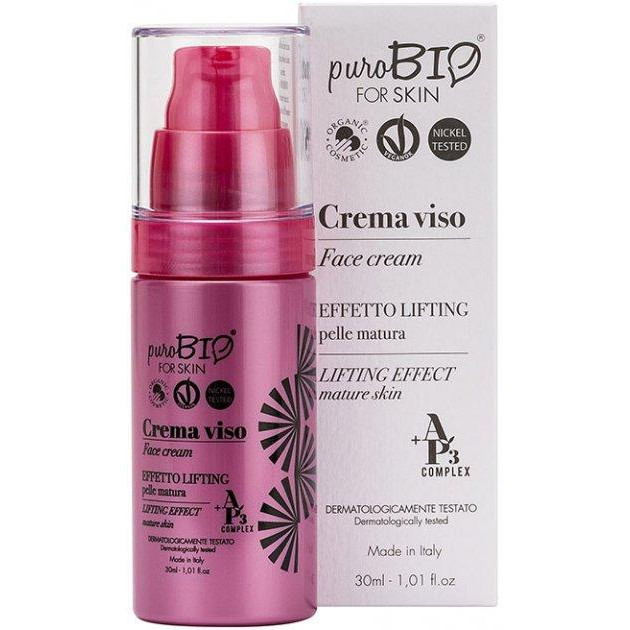 puroBIO Cosmetics Крем для обличчя PuroBio Для зрілої шкіри з ефектом ліфтингом 30 мл (8051411363743) - зображення 1