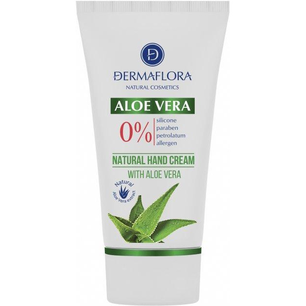 Dermaflora Крем для рук  Аloe vera 50 мл (5997001739518) - зображення 1