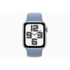 Apple Watch SE 2 GPS 40mm Silver Alu. Case w. Winter Blue Solo Loop - Size 9 (MRTT3+MTAU3) - зображення 2