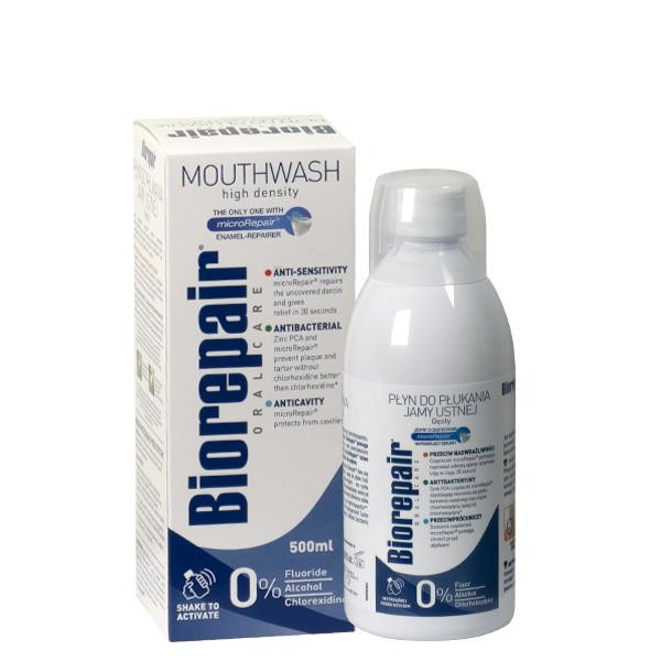 Biorepair Mouthwash 3 in 1 рідина для полоскання ротової порожнини проти нальоту 500 мл - зображення 1