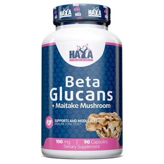 Haya Labs Beta Glucans 100 мг - 90 капс - зображення 1
