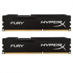 HyperX 16 GB (2x8GB) DDR4 3200 MHz Fury Black (HX432C18FB2K2/16) - зображення 1