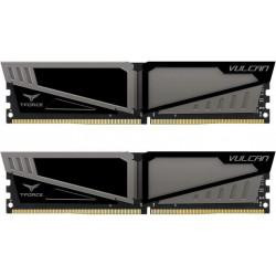 TEAM 16 GB (2x8GB) DDR4 3200 MHz T-Force Vulcan Gray (TLGD416G3200HC16CDC01) - зображення 1