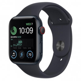 Apple Watch SE 2 GPS 40mm Midnight Aluminum Case w. Midnight S. Band - S/M (MNT73)