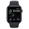 Apple Watch SE 2 GPS 40mm Midnight Aluminum Case w. Midnight S. Band - S/M (MNT73) - зображення 3