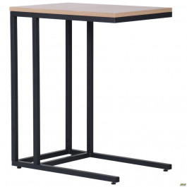 Art Metal Furniture Столик для ноутбука Easy 350 Черный/Дуб сонома (212242)