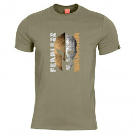 Pentagon Футболка T-Shirt  "Fearless Warrior" Olive
